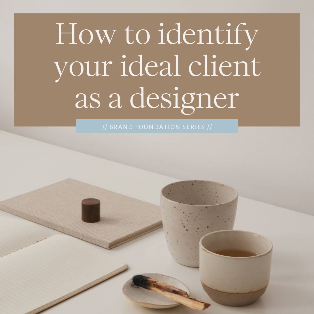 How to identify your ideal client as a designer by the Streamlined Creative by Stephanie Taale - Business Coach, Client Experience and Systems Strategist for designers