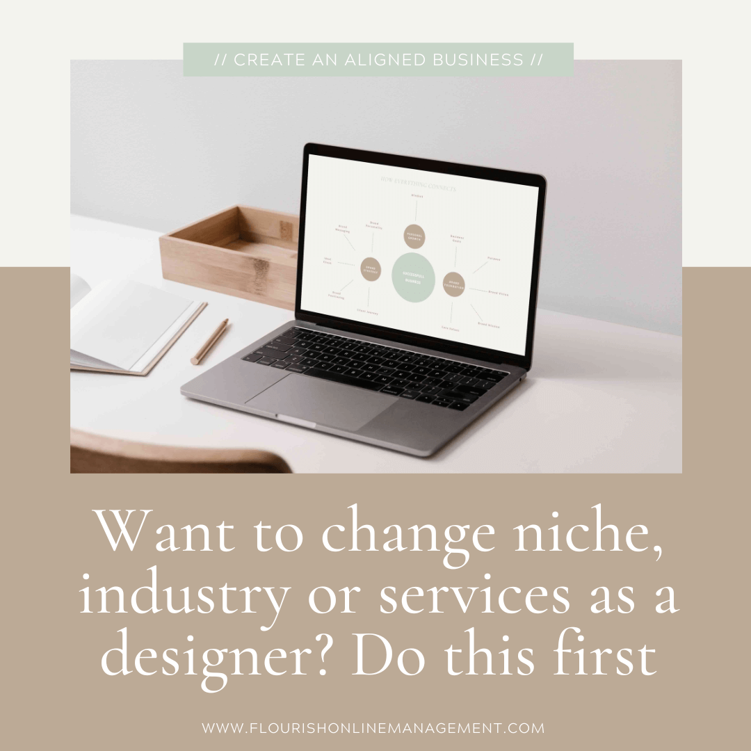 Want to change niche, industry or services? Do this first by The Streamlined Creative by Stephanie Taale - Business Coach, Client Experience and Systems Strategist for brand and website designers