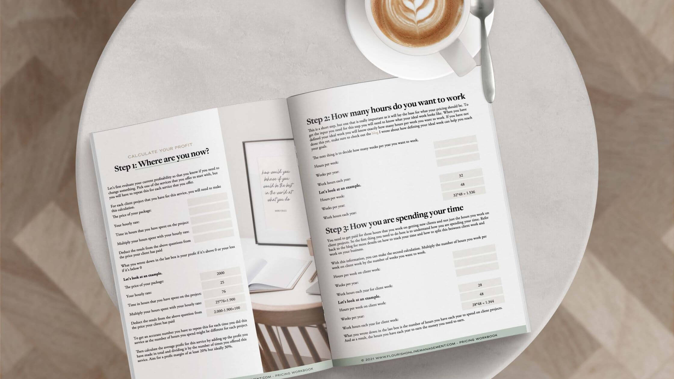 Price your packages for profit workbook for designers - The Streamlined Creative by Stephanie Taale - Business Coach, Client Experience and Systems Strategist for brand and website designers